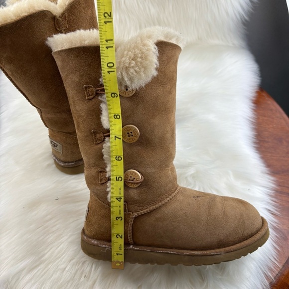 UGG Chestnut Suede Tall Winter Boots - Picture 10 of 11